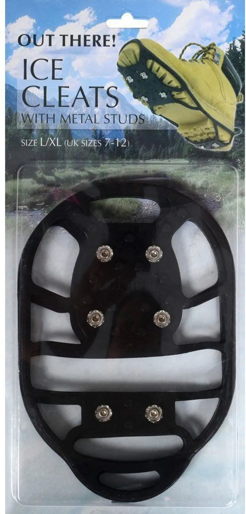 Out There! Ice Cleat Grippers - Black